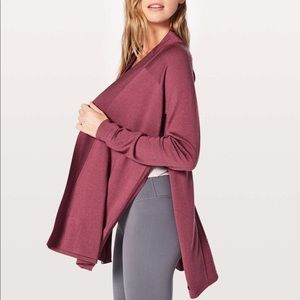 Lululemon Blissful Zen Sweater - So Merlot